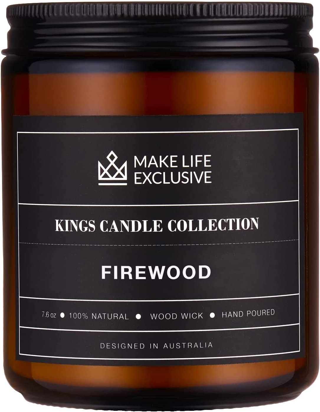 Firewood Candle