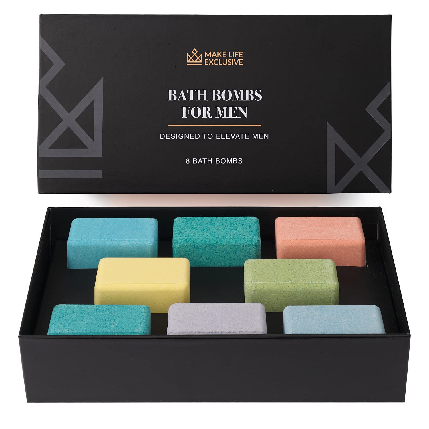 Block Shape - Bath Bombs For Men