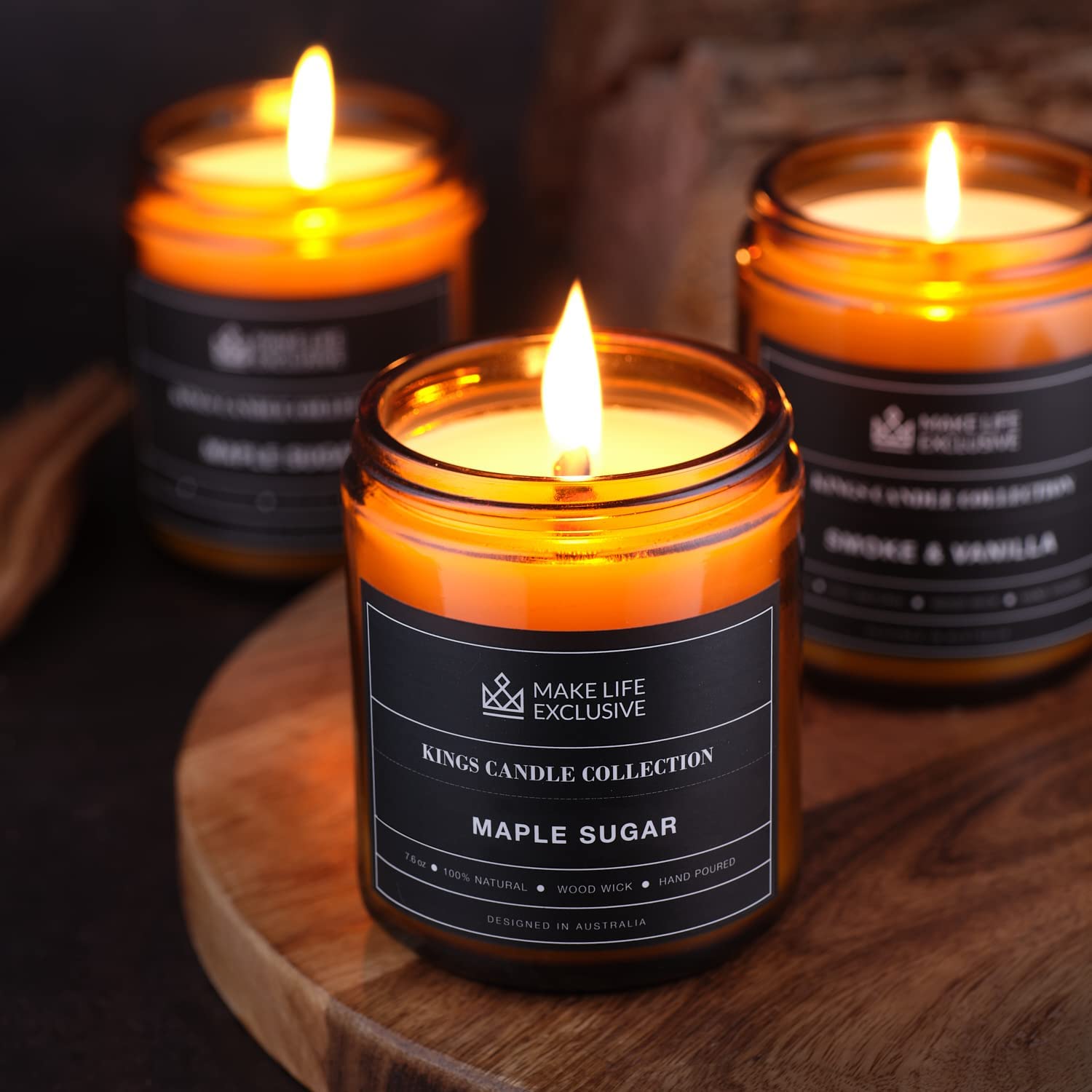 Maple Sugar Candle