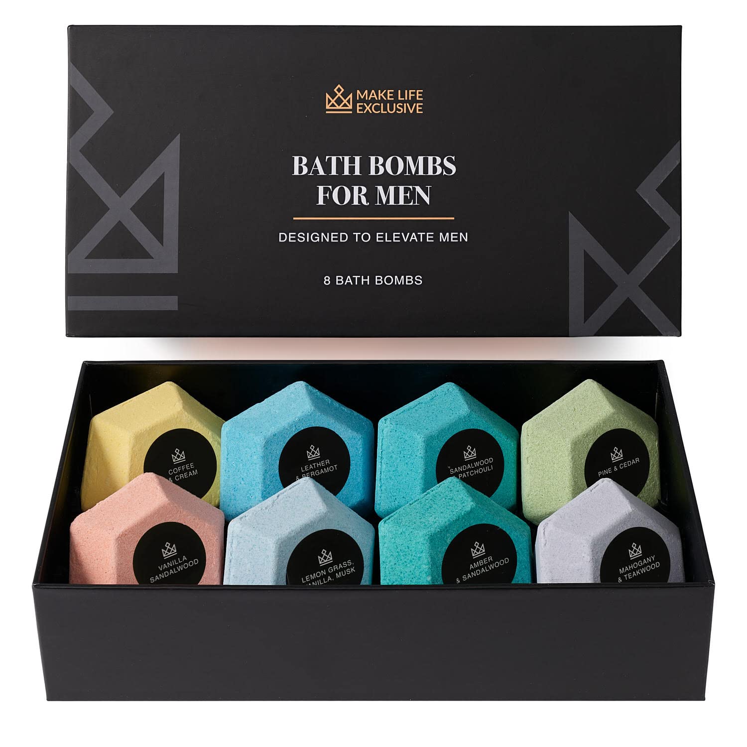 Diamond Shape - Bath Bombs For Men